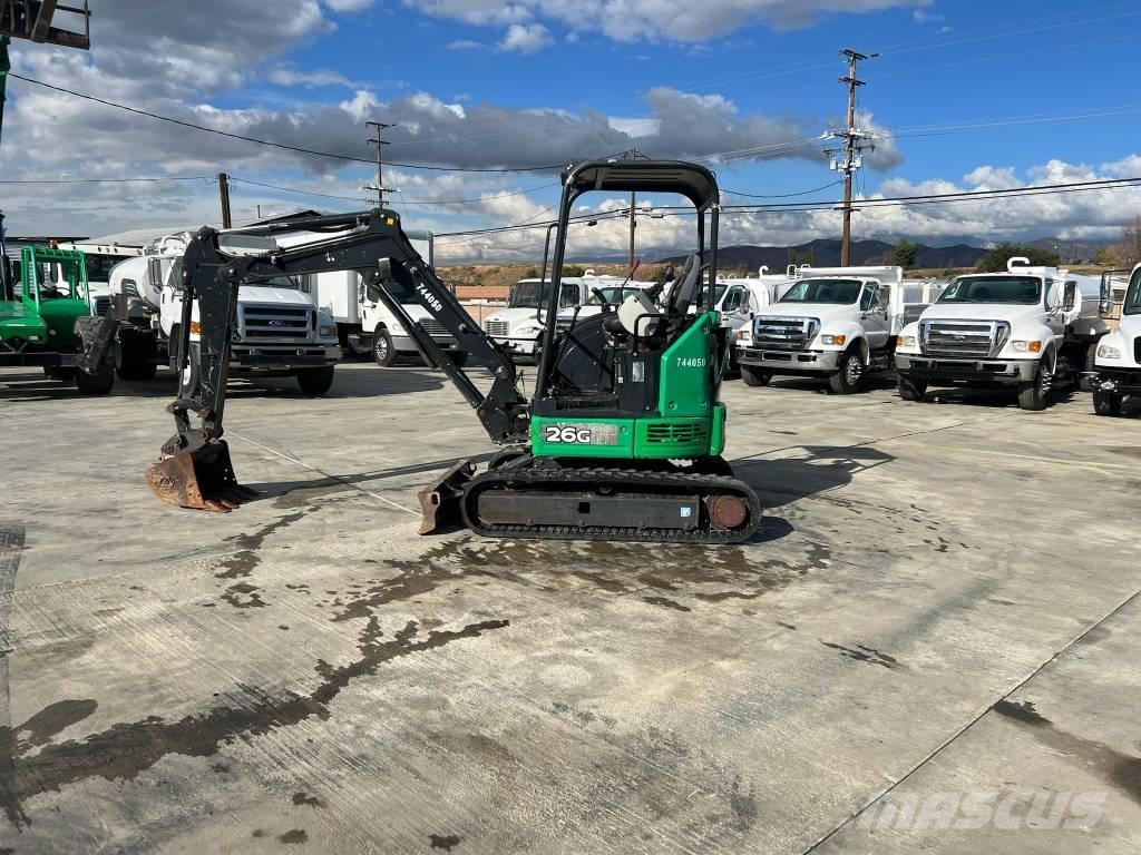 John Deere 26G ミニ油圧ショベル 7t以下（ミニユンボ・ミニディガー）