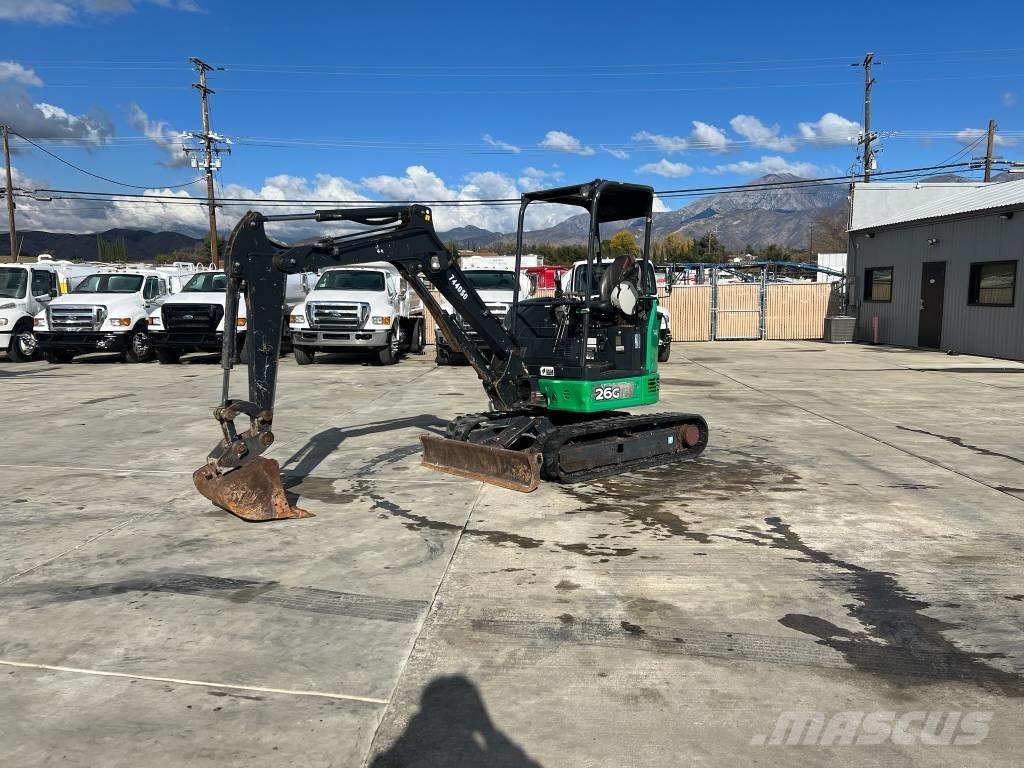John Deere 26G ミニ油圧ショベル 7t以下（ミニユンボ・ミニディガー）