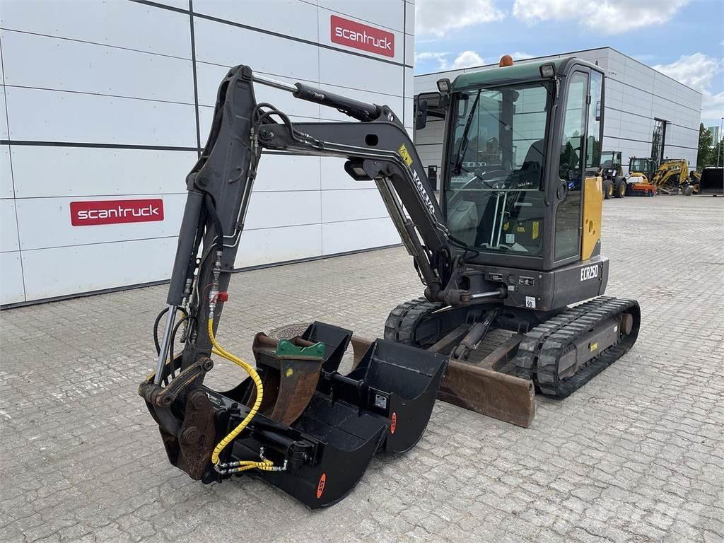 Volvo ECR25 ホイール式油圧ショベル（パワーショベル・ユンボ・バックホー）