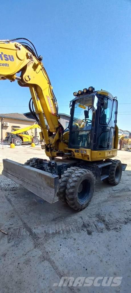 Komatsu PW 98 MR-11 ホイール式油圧ショベル（パワーショベル・ユンボ・バックホー）