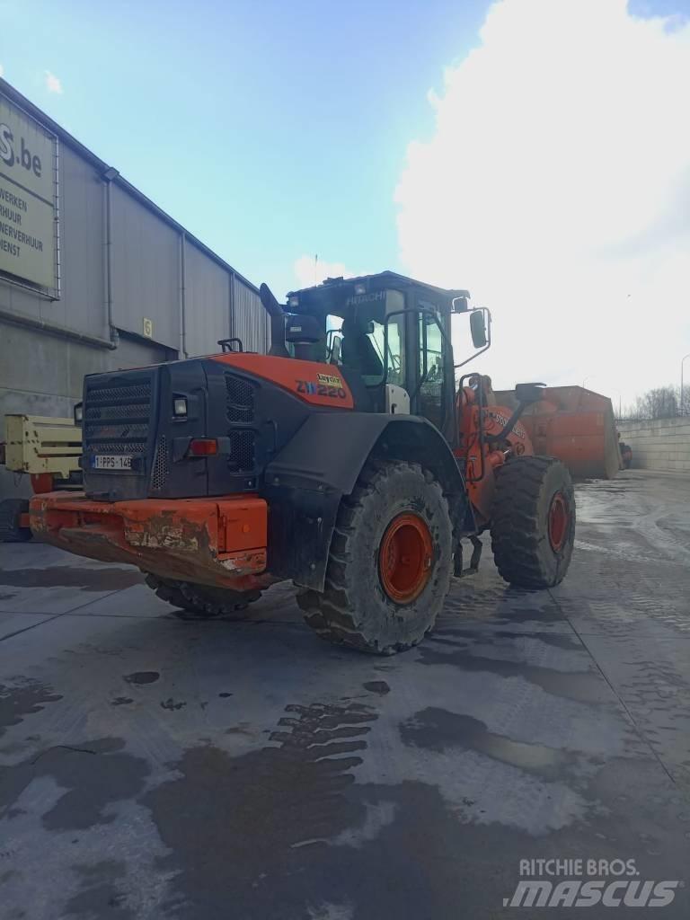 Hitachi ZW 220-6 ホイール式油圧ショベル（パワーショベル・ユンボ・バックホー）