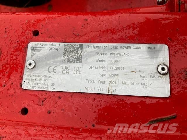 Kverneland 3336 FT モアーコンディショナー