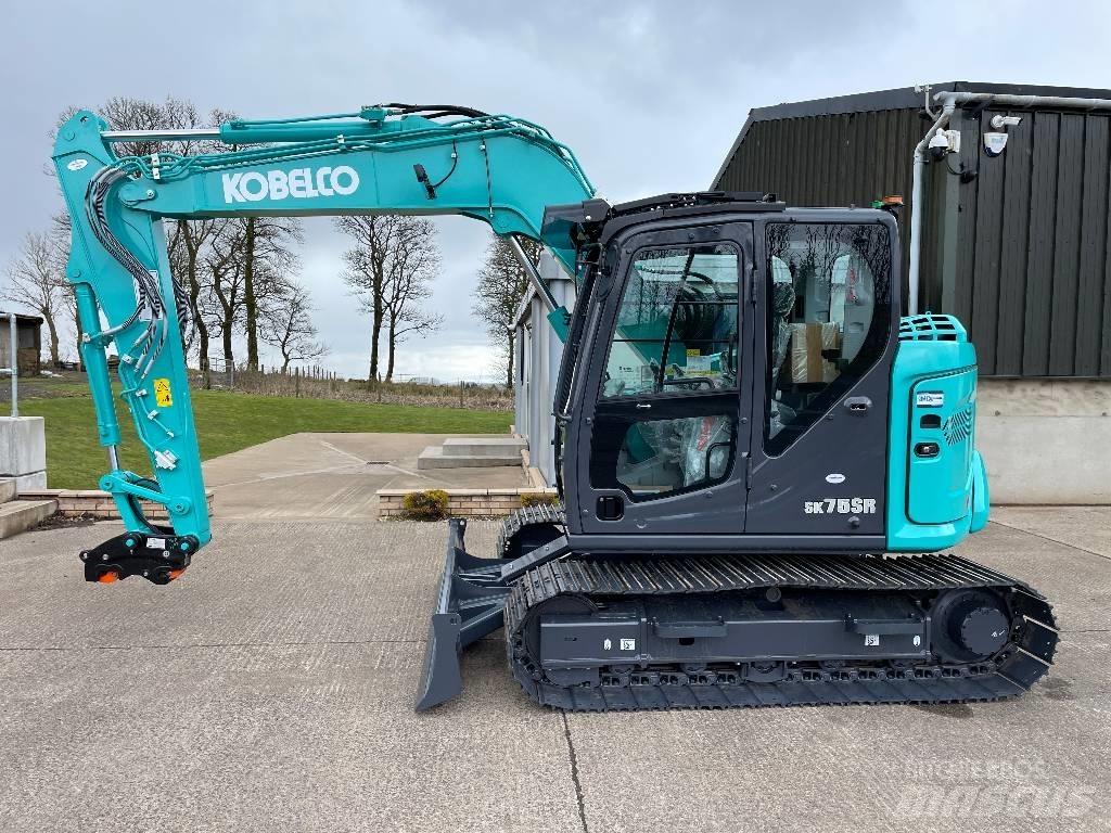 Kobelco SK75 SR-7 中型油圧ショベル 7ｔ-12ｔ（ユンボ・パワーショベル・バックホー）