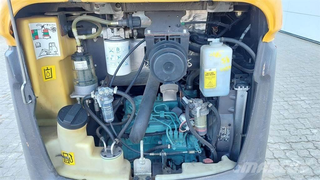 Volvo EC20D ホイール式油圧ショベル（パワーショベル・ユンボ・バックホー）