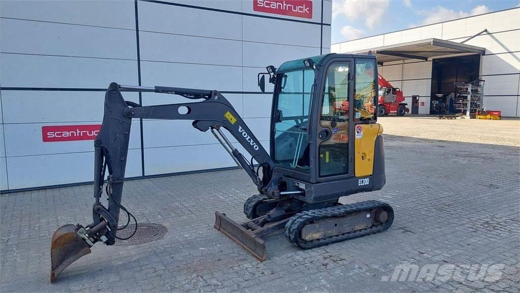 Volvo EC20D ホイール式油圧ショベル（パワーショベル・ユンボ・バックホー）