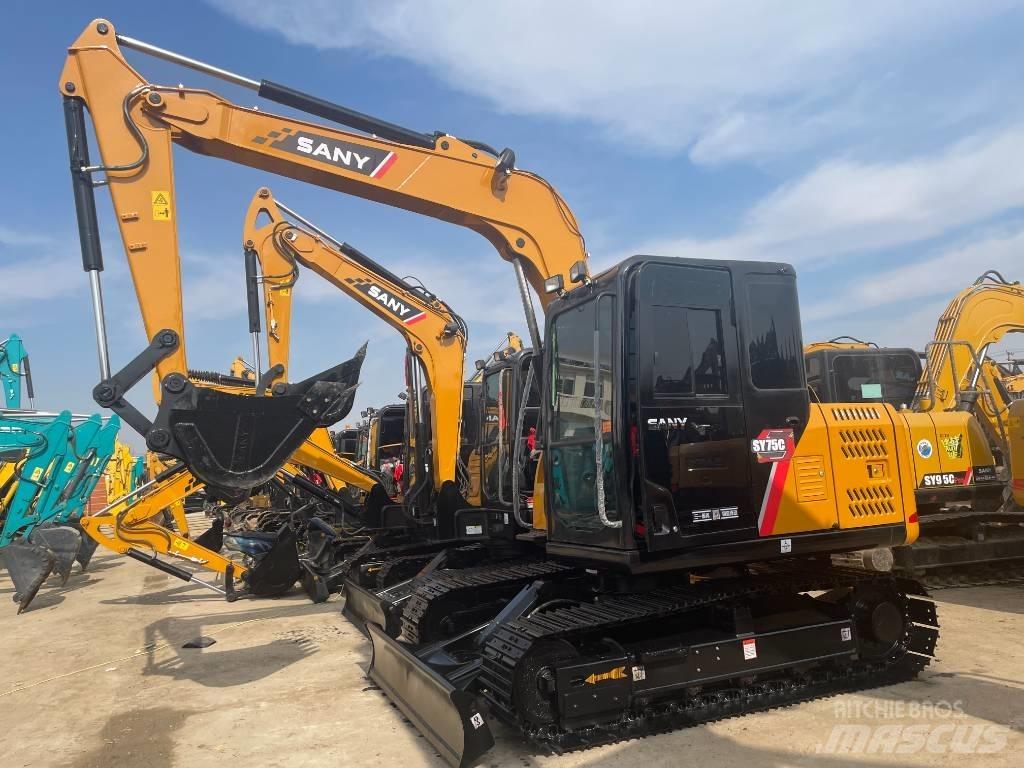 Sany SY 75 C 大型油圧ショベル12t以上（パワーショベル・ユンボ）