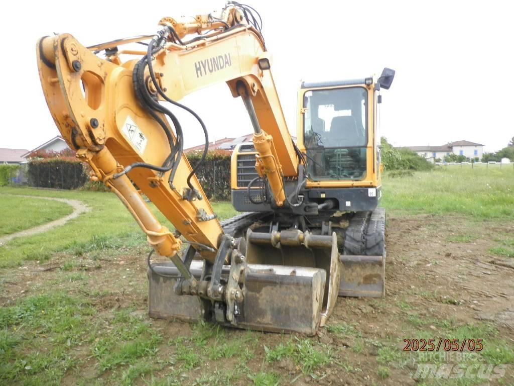 Hyundai R 80 CR-9A 中型油圧ショベル 7ｔ-12ｔ（ユンボ・パワーショベル・バックホー）