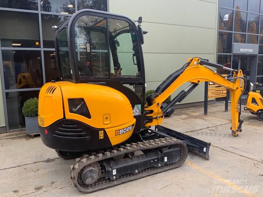 JCB 8026 CTS ミニ油圧ショベル 7t以下（ミニユンボ・ミニディガー）