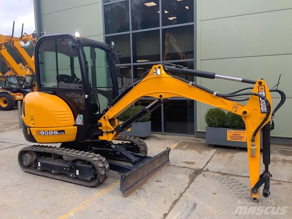 JCB 8026 CTS ミニ油圧ショベル 7t以下（ミニユンボ・ミニディガー）