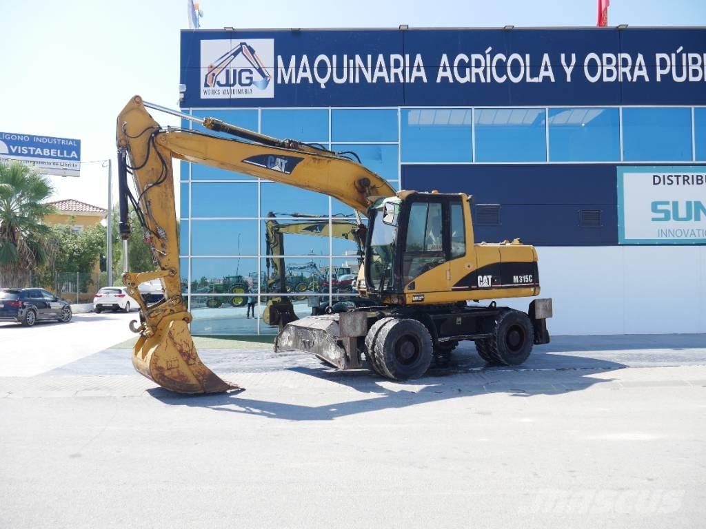 CAT M 315 C ホイール式油圧ショベル（パワーショベル・ユンボ・バックホー）