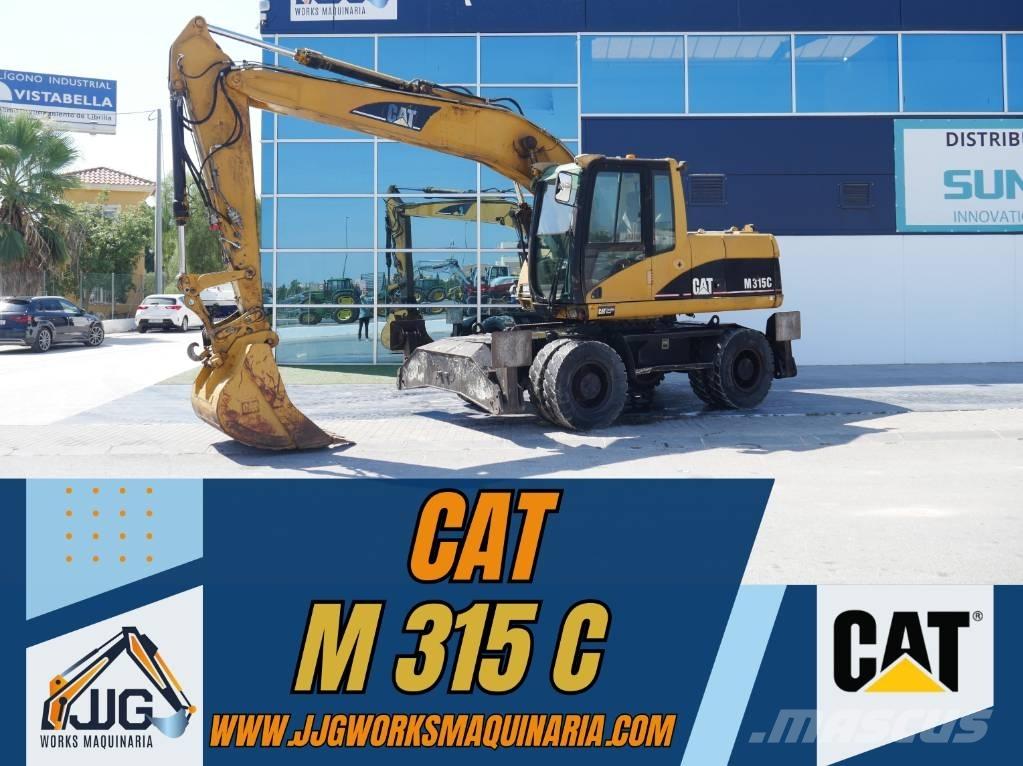 CAT M 315 C ホイール式油圧ショベル（パワーショベル・ユンボ・バックホー）