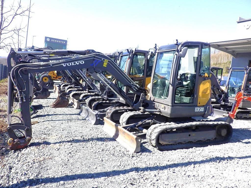 Volvo ECR 50 D ミニ油圧ショベル 7t以下（ミニユンボ・ミニディガー）