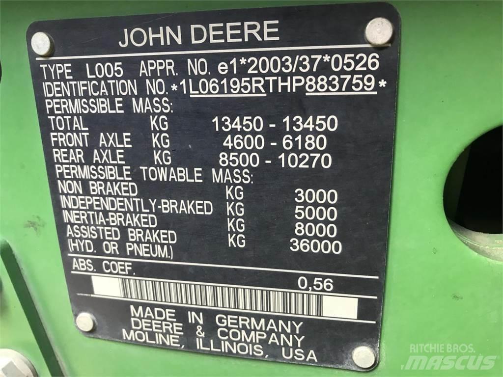 John Deere 6195R トラクター