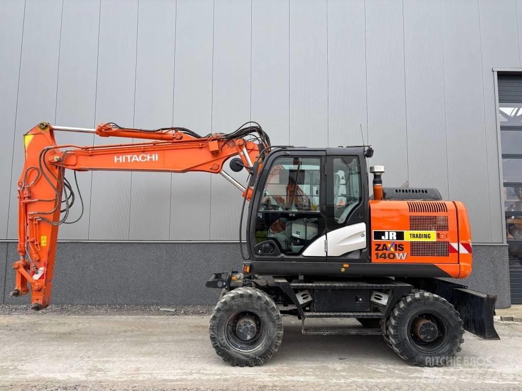 Hitachi ZX 140 W-5B ホイール式油圧ショベル（パワーショベル・ユンボ・バックホー）