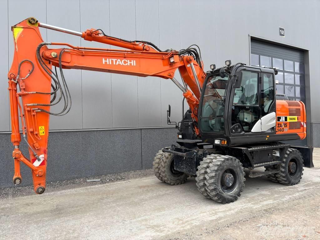 Hitachi ZX 140 W-5B ホイール式油圧ショベル（パワーショベル・ユンボ・バックホー）