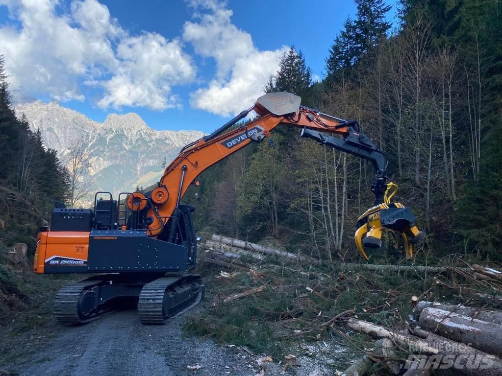 Doosan DX 235 NLC-5 大型油圧ショベル12t以上（パワーショベル・ユンボ）