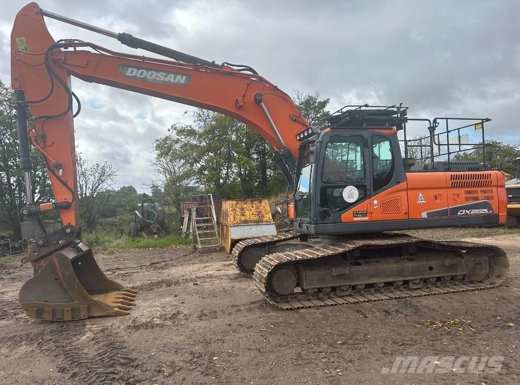 Doosan DX 255 LC-5 大型油圧ショベル12t以上（パワーショベル・ユンボ）