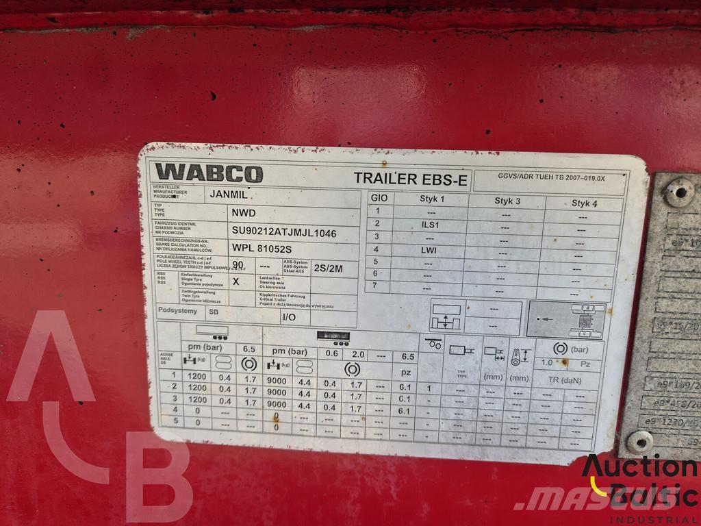 Janmil NWD ダンプセミトレーラー