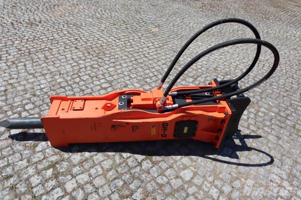 NPK GH-9 E. 17-24 t ハンマー／ブレーカ