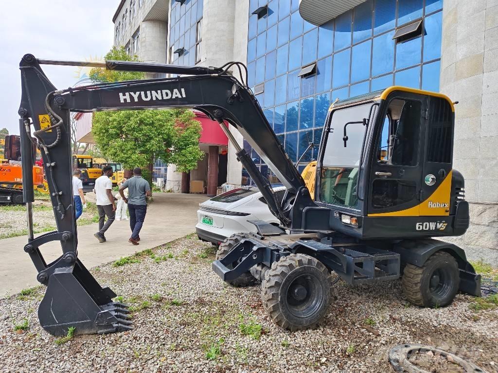Hyundai Robex 60 W ホイール式油圧ショベル（パワーショベル・ユンボ・バックホー）