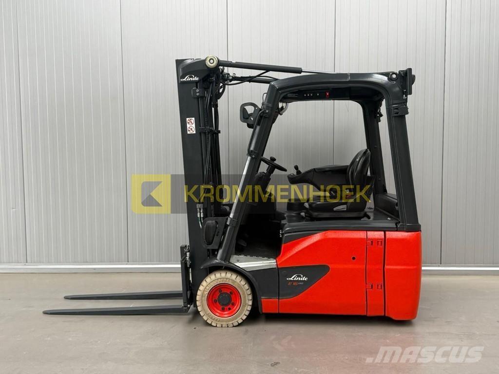 Linde E 16 バッテリーフォークリフト
