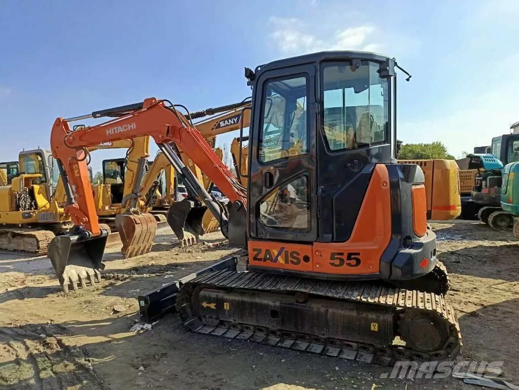 Hitachi ZX 55 ミニ油圧ショベル 7t以下（ミニユンボ・ミニディガー）