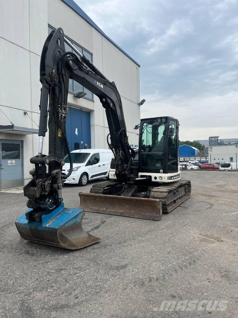 ECM ES 85 ZT 中型油圧ショベル 7ｔ-12ｔ（ユンボ・パワーショベル・バックホー）