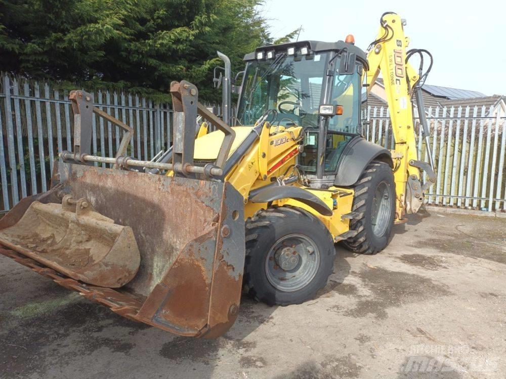 New Holland B 100 バックホーローダー