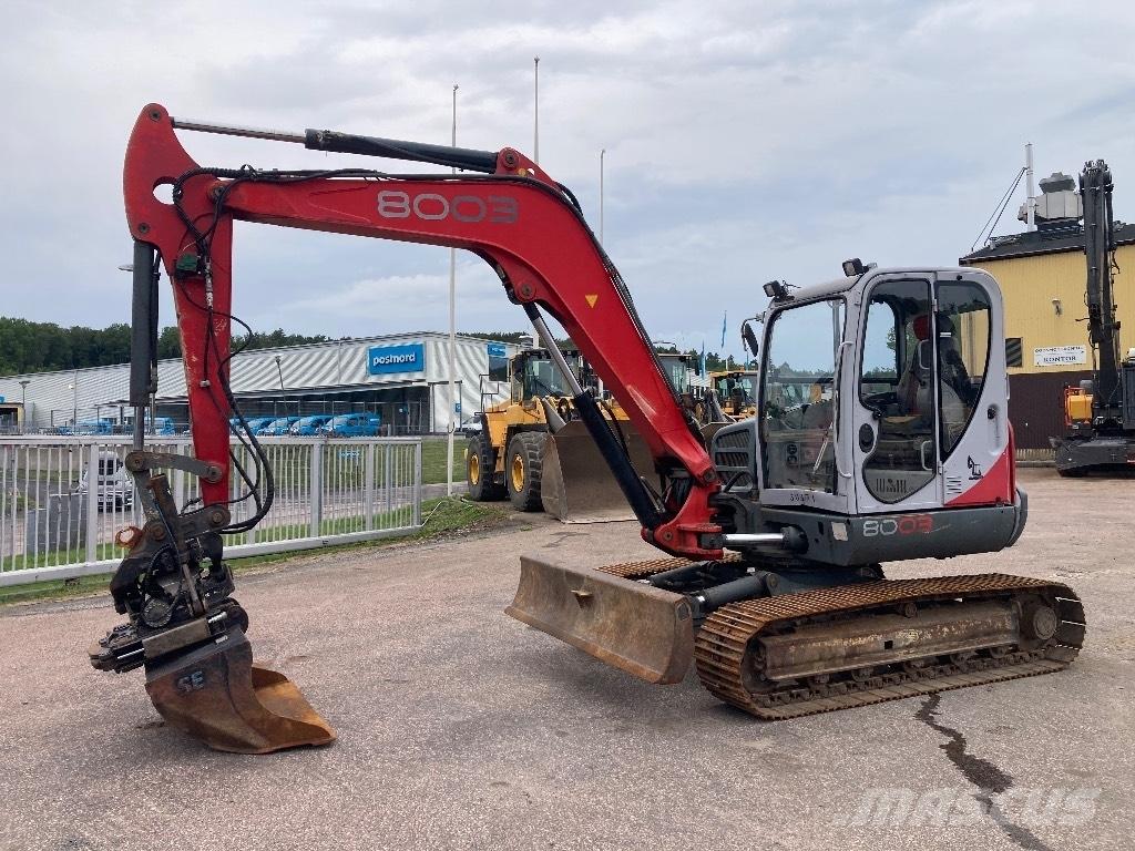 Neuson 8003 RD 中型油圧ショベル 7ｔ-12ｔ（ユンボ・パワーショベル・バックホー）
