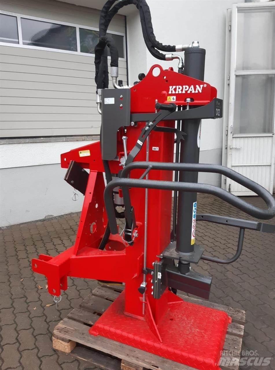 Krpan CV 22 E ウッドスプリッターとカッター
