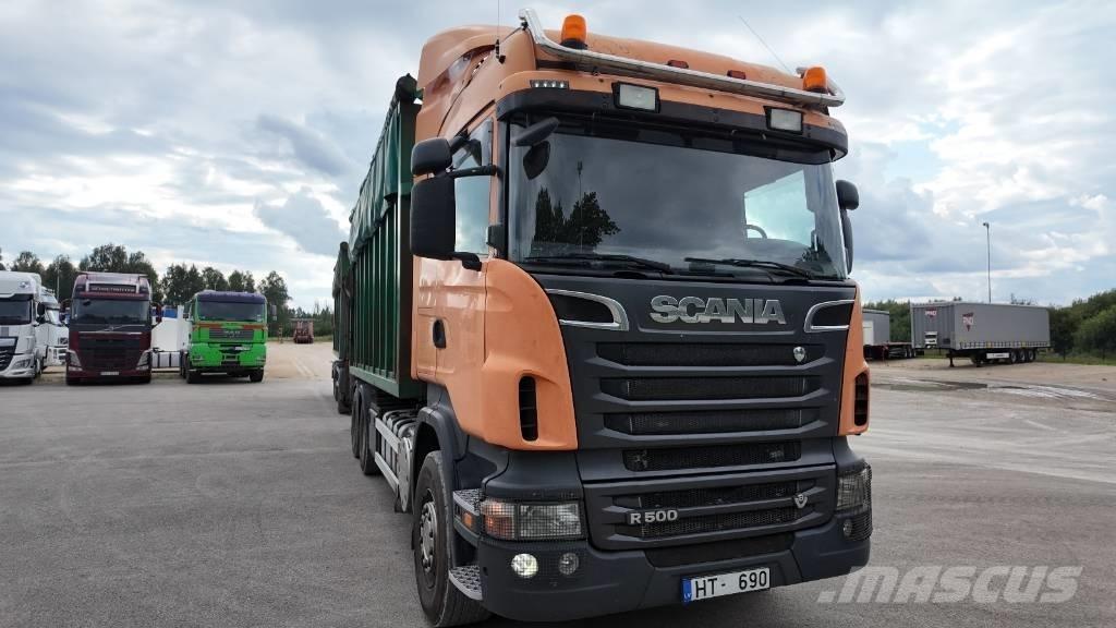 Scania R 500 クレーントラック、ユニック車