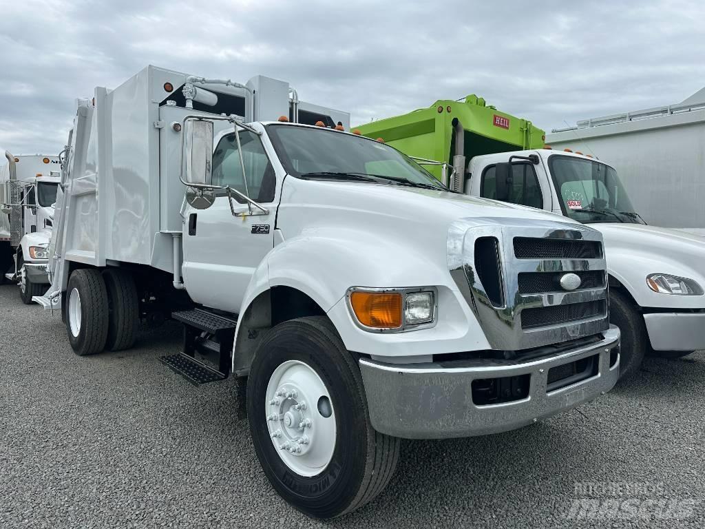 Ford F 750 塵芥車、パッカー車