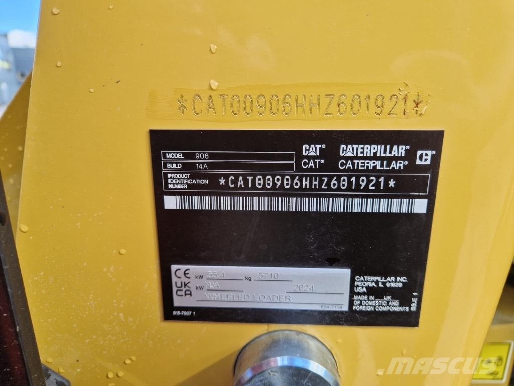 CAT 906 ホイールローダー・タイヤショベル