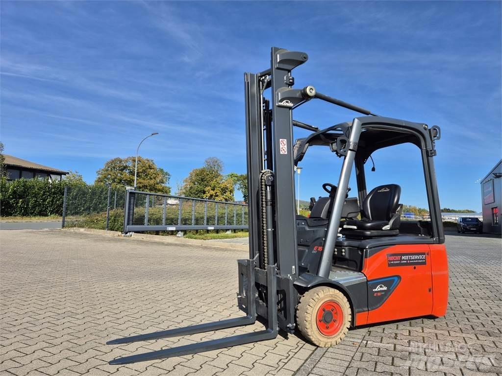 Linde E16-02 バッテリーフォークリフト