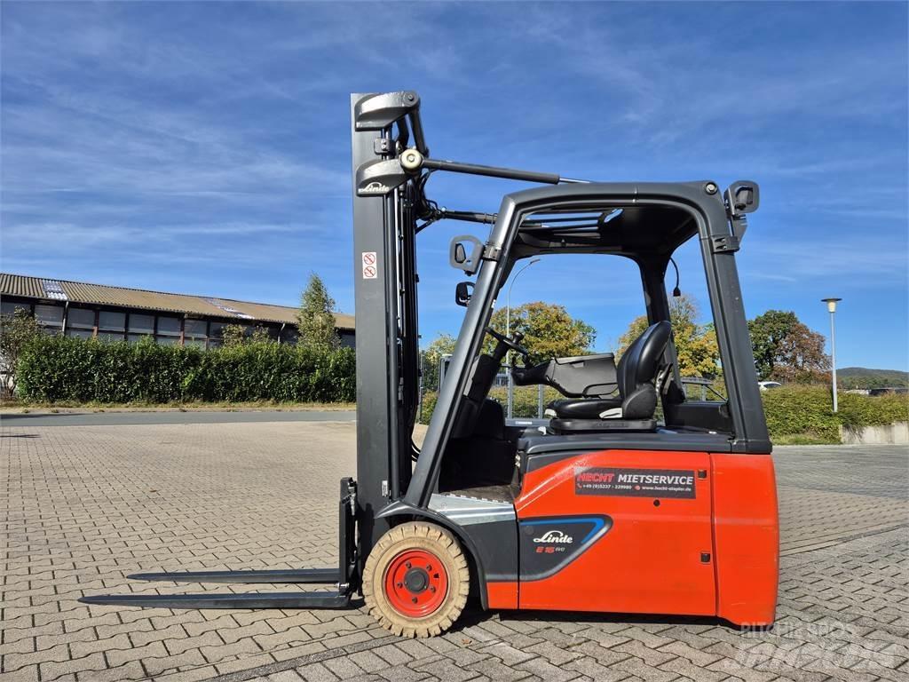 Linde E16-02 バッテリーフォークリフト