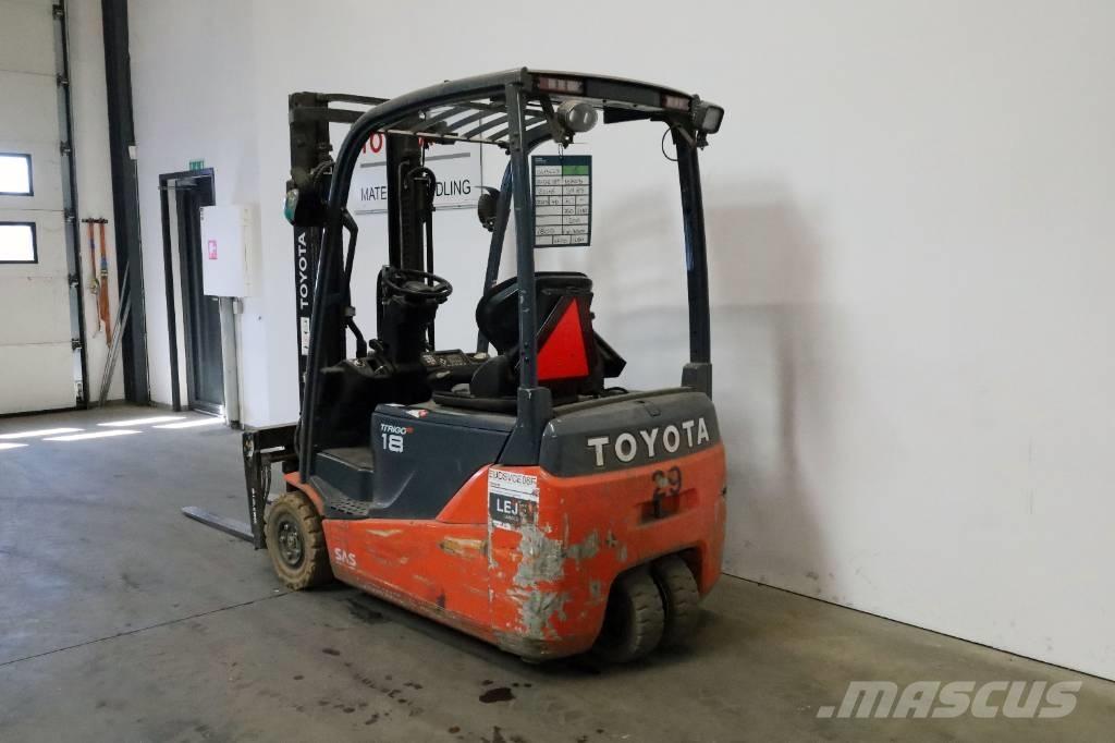 Toyota 8FBE18T バッテリーフォークリフト