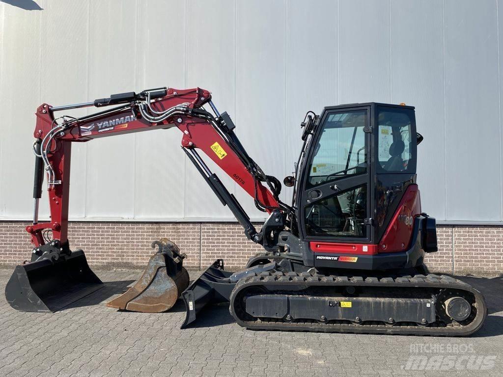 Yanmar VIO80-2PB 中型油圧ショベル 7ｔ-12ｔ（ユンボ・パワーショベル・バックホー）