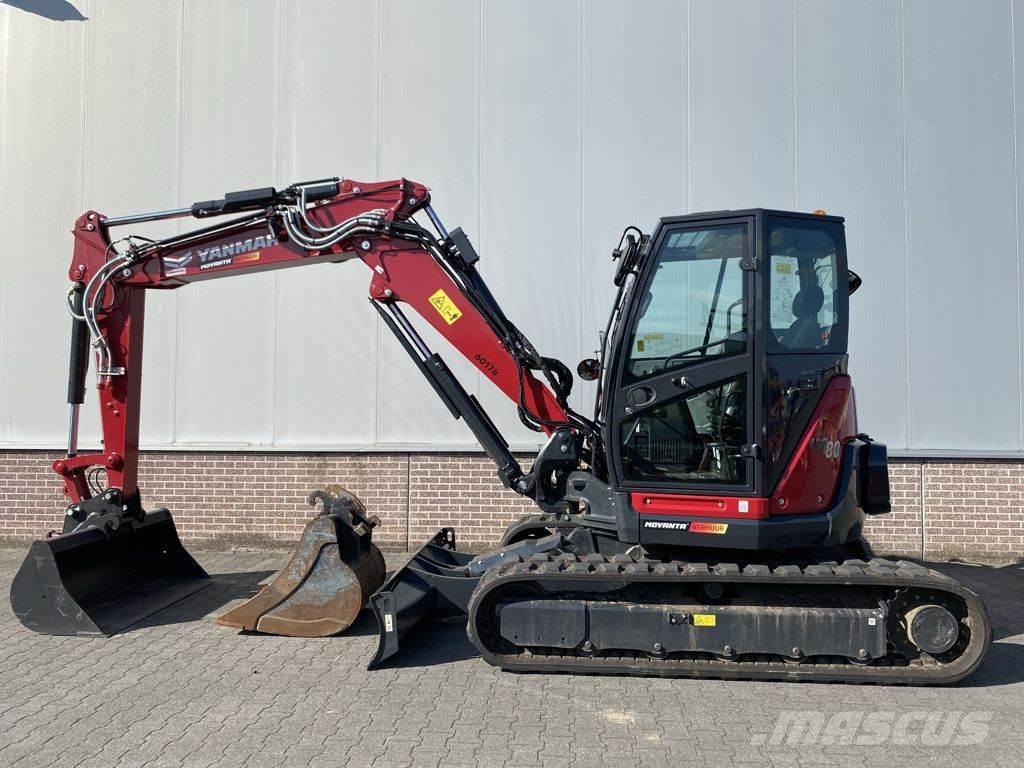 Yanmar VIO80-2PB 中型油圧ショベル 7ｔ-12ｔ（ユンボ・パワーショベル・バックホー）