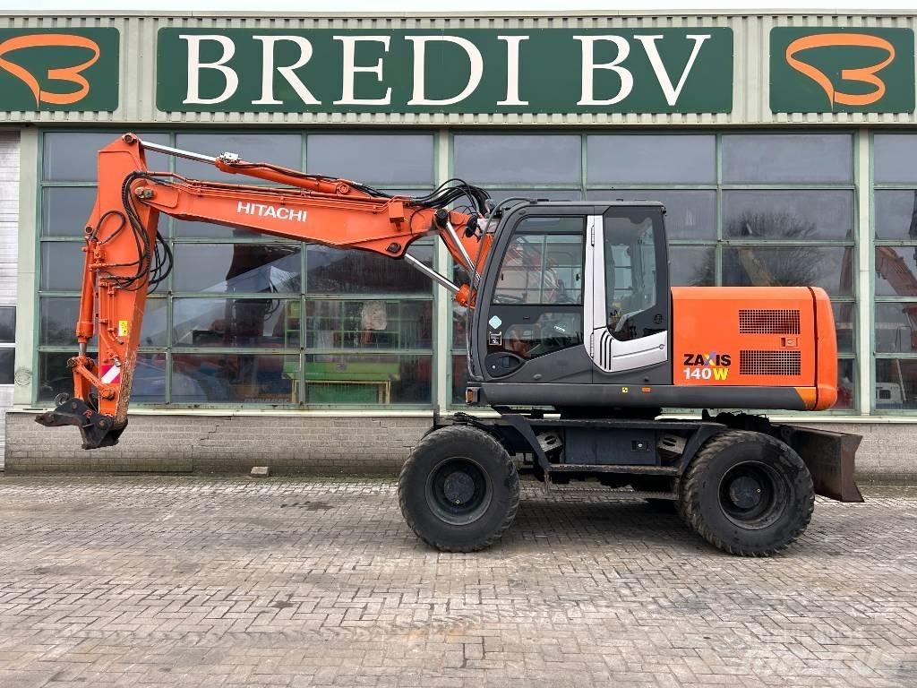 Hitachi ZX 140 W ホイール式油圧ショベル（パワーショベル・ユンボ・バックホー）