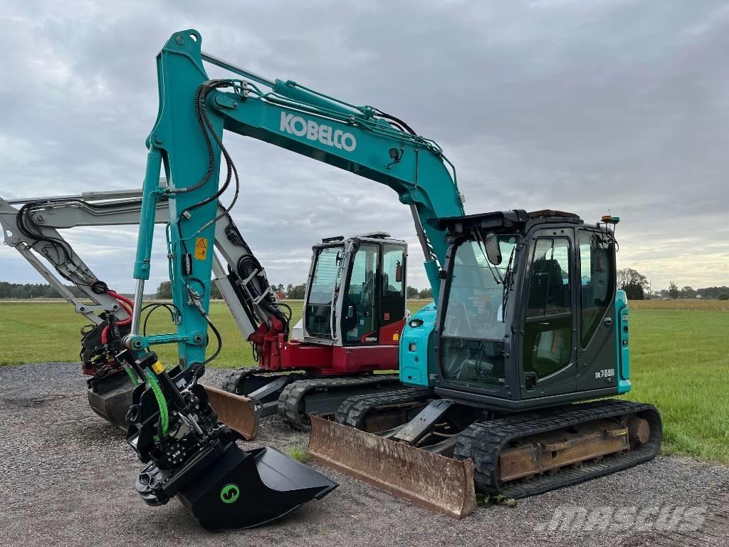 Kobelco SK 75 SR -7 中型油圧ショベル 7ｔ-12ｔ（ユンボ・パワーショベル・バックホー）