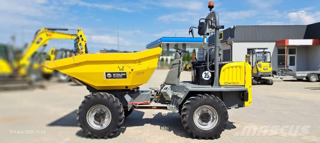 Wacker Neuson DW 50 サイト　ダンプ