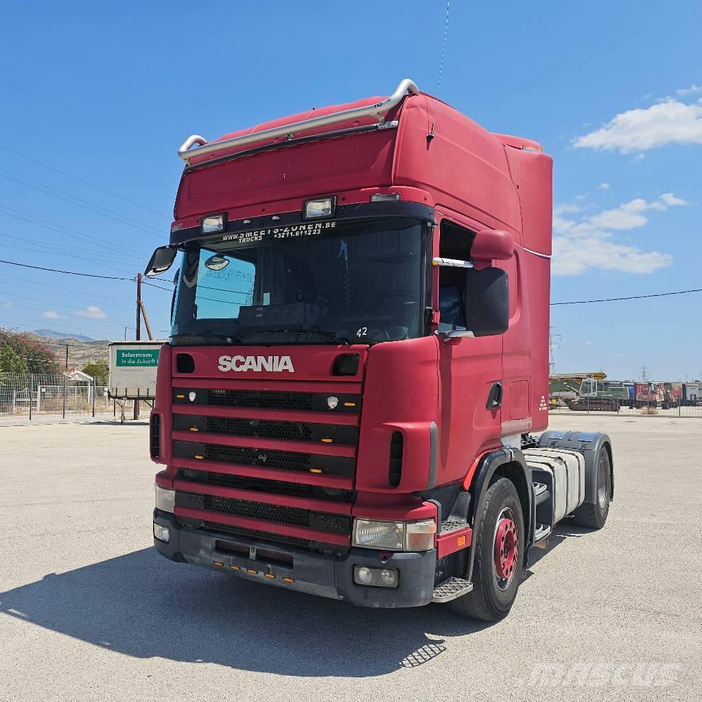 Scania 164-480 中古トラクターヘッド | トレーラーヘッド