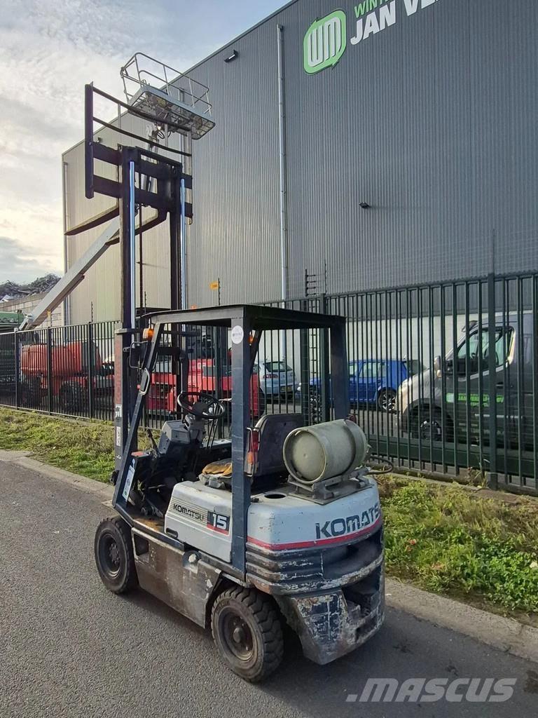 Komatsu fg15-15 LPGフォークリフト