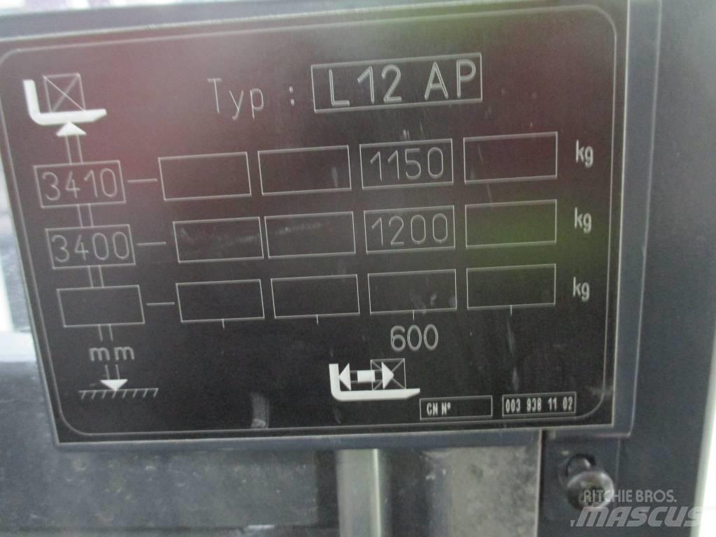 Linde L 12 AP 自走式スタッカー