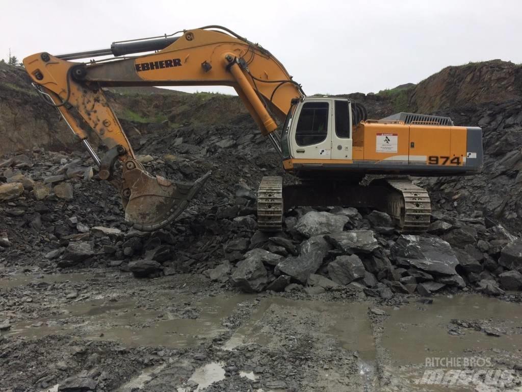 Liebherr R 974 C 大型油圧ショベル12t以上（パワーショベル・ユンボ）
