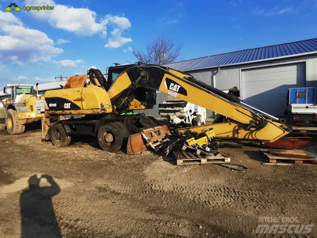 CAT M 318 D 廃棄物／工業産廃処理機