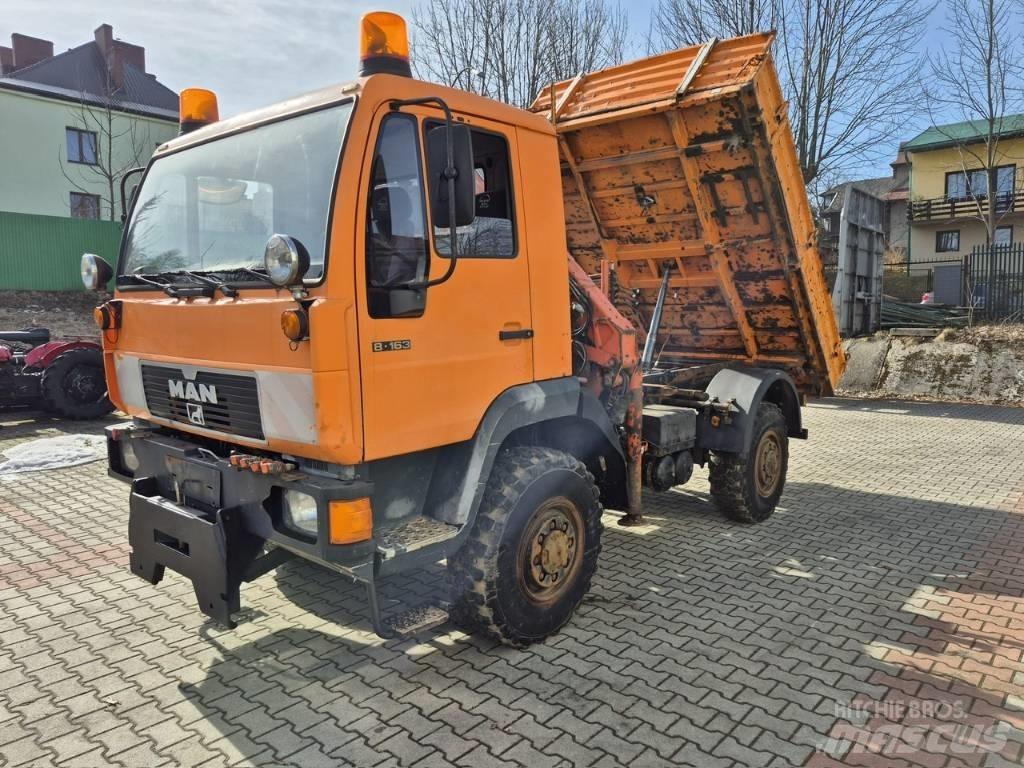 MAN 8 163 Wywrotka ダンプ