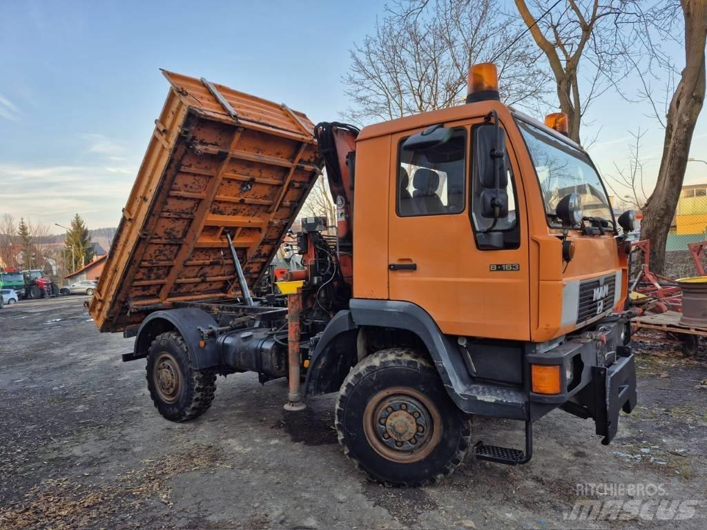 MAN 8 163 Wywrotka ダンプ