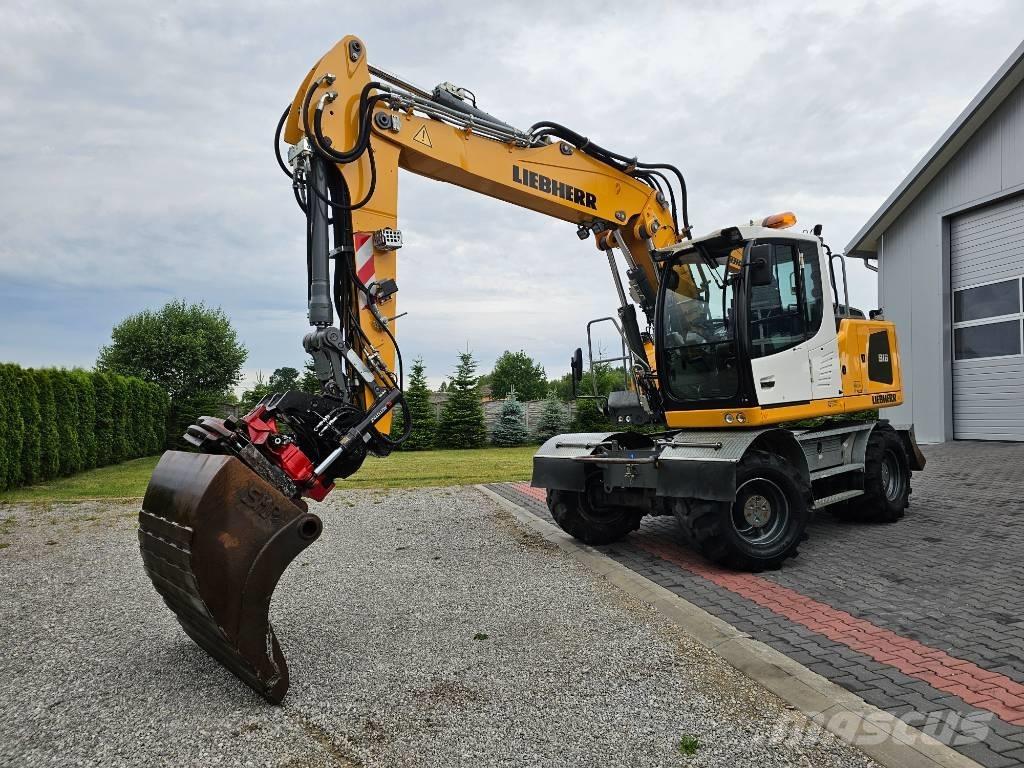 Liebherr A 916 ホイール式油圧ショベル（パワーショベル・ユンボ・バックホー）