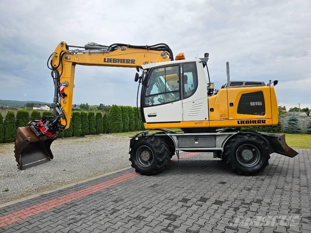 Liebherr A 916 ホイール式油圧ショベル（パワーショベル・ユンボ・バックホー）